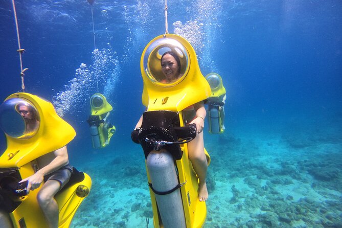 Aquafari Tour in Curaçao - Riding the Jet-Propelled Scooter