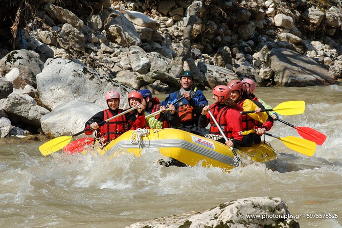 Arachthos White Water River Rafting at Tzoumerka - Safety Gear and Professional Guides