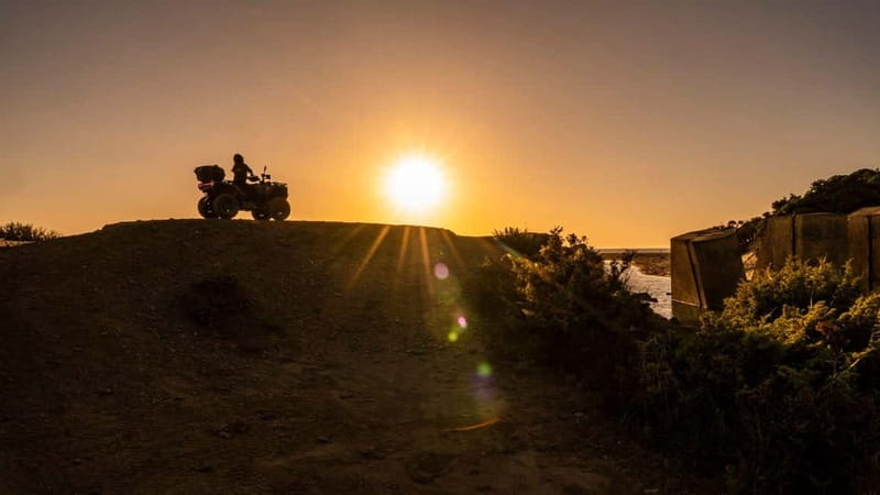 Arbus: ATV excursion in Costa Verde - Exploring the Costa Verde on an ATV