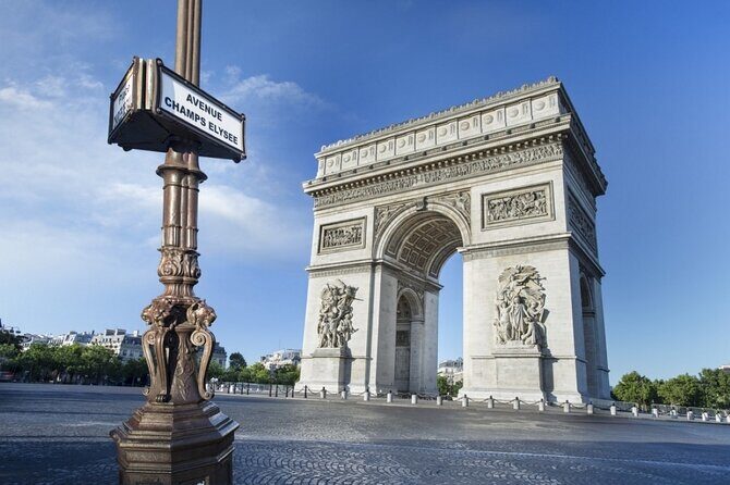 Arc de Triomphe Official Priority Entry Ticket - Key Points