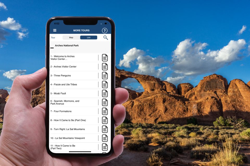 Arches and Canyonlands National Park: In-App Audio Guides - Recap