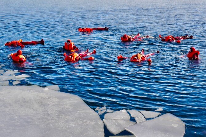 Arctic Ice Floating in Puumala - Unique Floating Experience