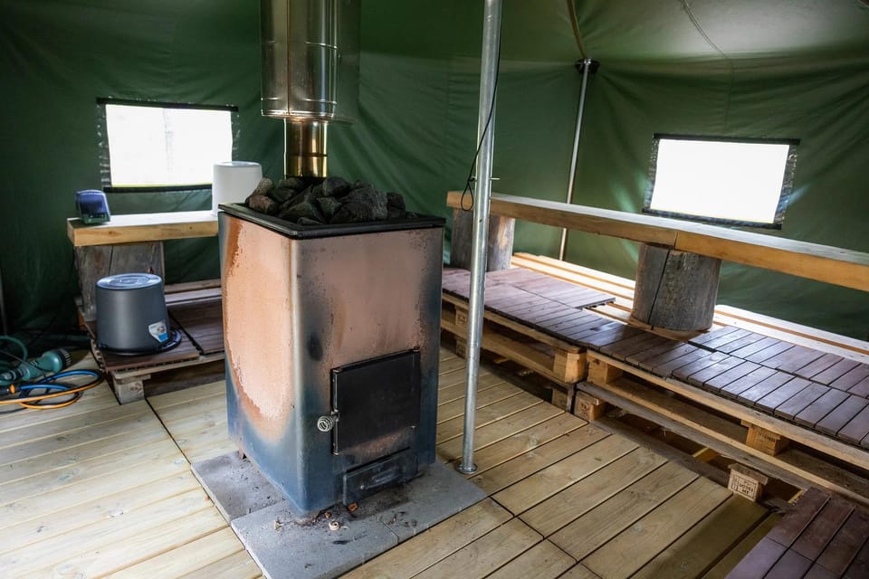 Arctic Tent Sauna Experience with Ice Swimming - The Sauna & Ice Swimming Ritual