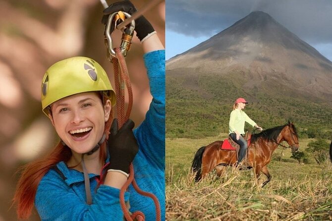 Arenal Canopy and Horseback Riding Adventure - Horseback Riding Journey
