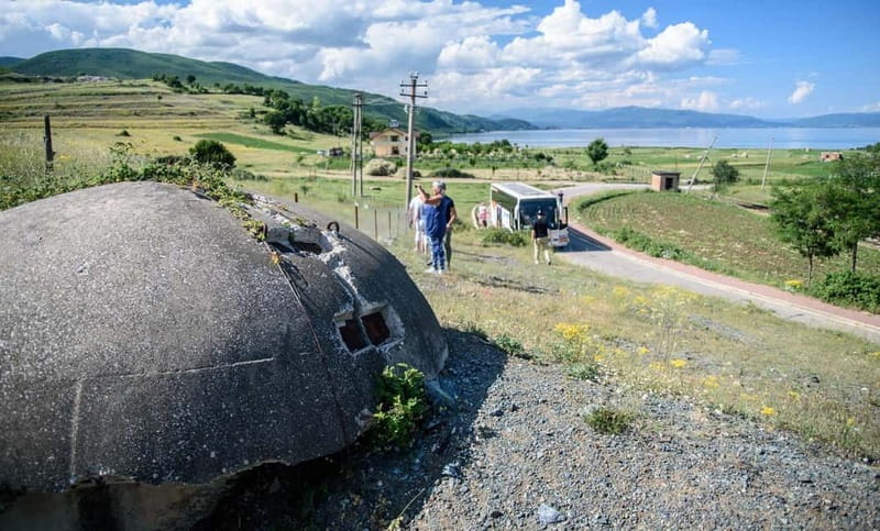 Around the lake Albania from Ohrid and Struga. - The First Stop: The Village of Lin