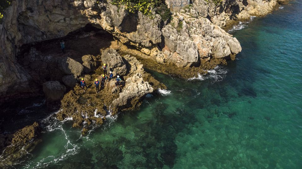 Arrábida Natural Park: Coasteering Trip With Speedboat Ride - Climbing, Swimming, Jumping