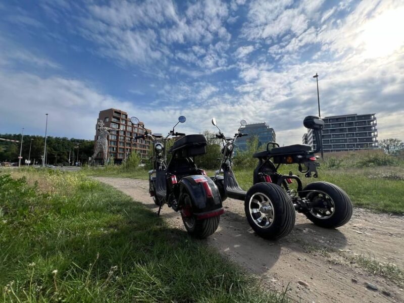 Art E-Scooter Tour in Prague: David Cernys Works - E-Scooter Freedom and Fun