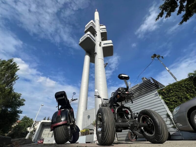Art E-Scooter Tour in Prague: David Cernys Works - Meeting Point and Logistics