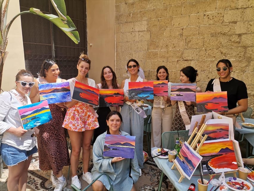 Art Workshop in Naples City Centre With Aperitif - Workshop Overview