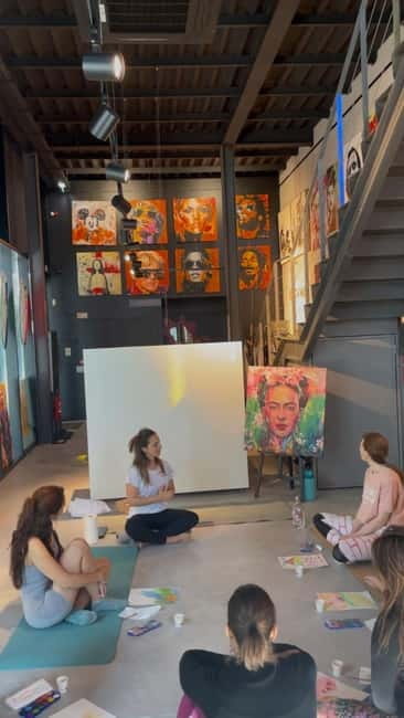 Art&Yoga + Cheese&Wine - What Is the Art&Yoga + Cheese&Wine Experience?