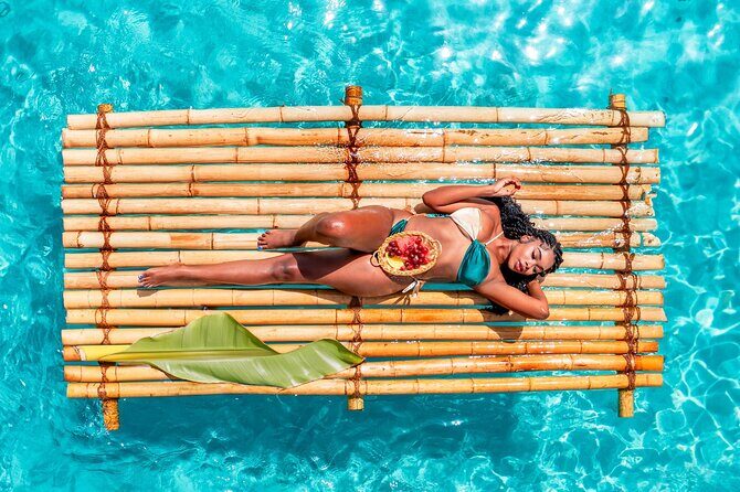 Aruba Bamboo Raft Photo| Videoshoot + Free Cocktails Edits 24Hrs - An In-Depth Look at the Aruba Bamboo Raft Tour