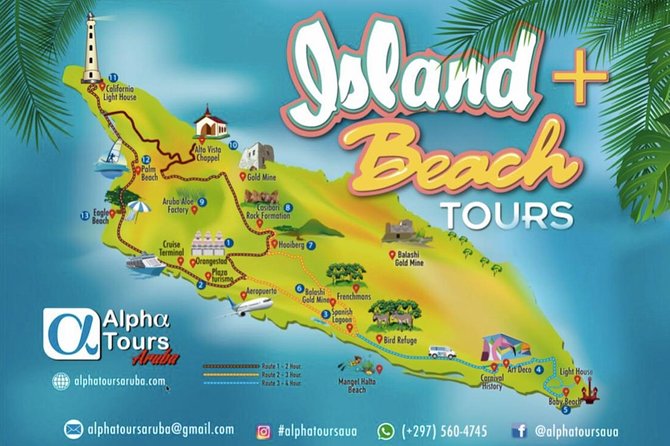 Aruba Island Private Express Tour - Visiting Iconic Landmarks