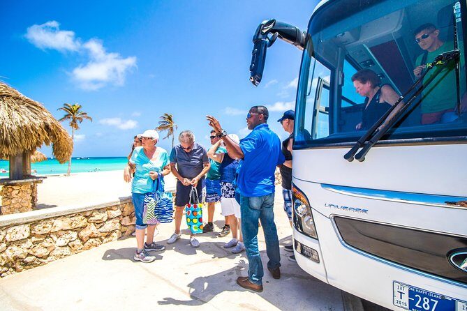 Aruba Island Sightseeing Tour Plus Arashi Beach Visit - Key Points