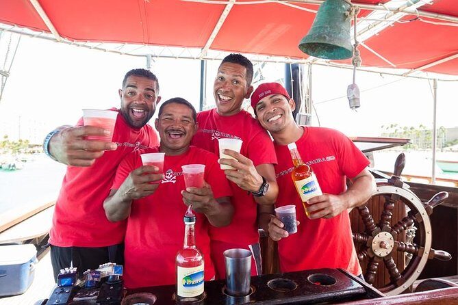 Aruba Sunset Jolly Pirate Sail with Open Bar - The Itinerary in Detail: What Happens During the Cruise