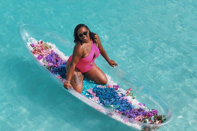 Aruba Unique Clear Kayak Drone Photoshoot with Video - Authentic Perspectives from Travelers