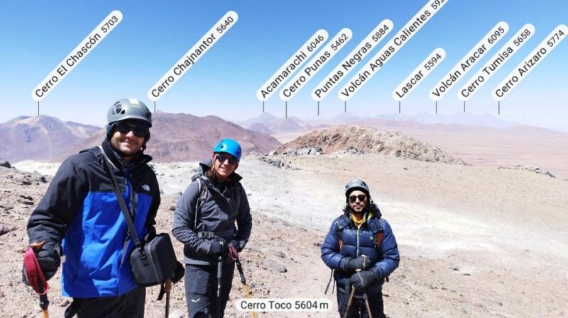Ascent to Volcano Cerro Toco of 5604 Masl - Key Points