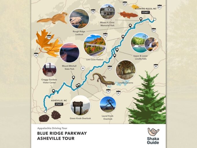 Asheville: Blue Ridge Parkway Self-Drive Tour W/ Audio Guide - Frequently Asked Questions