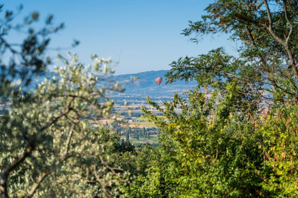 Assisi: Hot Air Balloon Ride With Breakfast & Wine Tasting - Wine Tasting at the Winery
