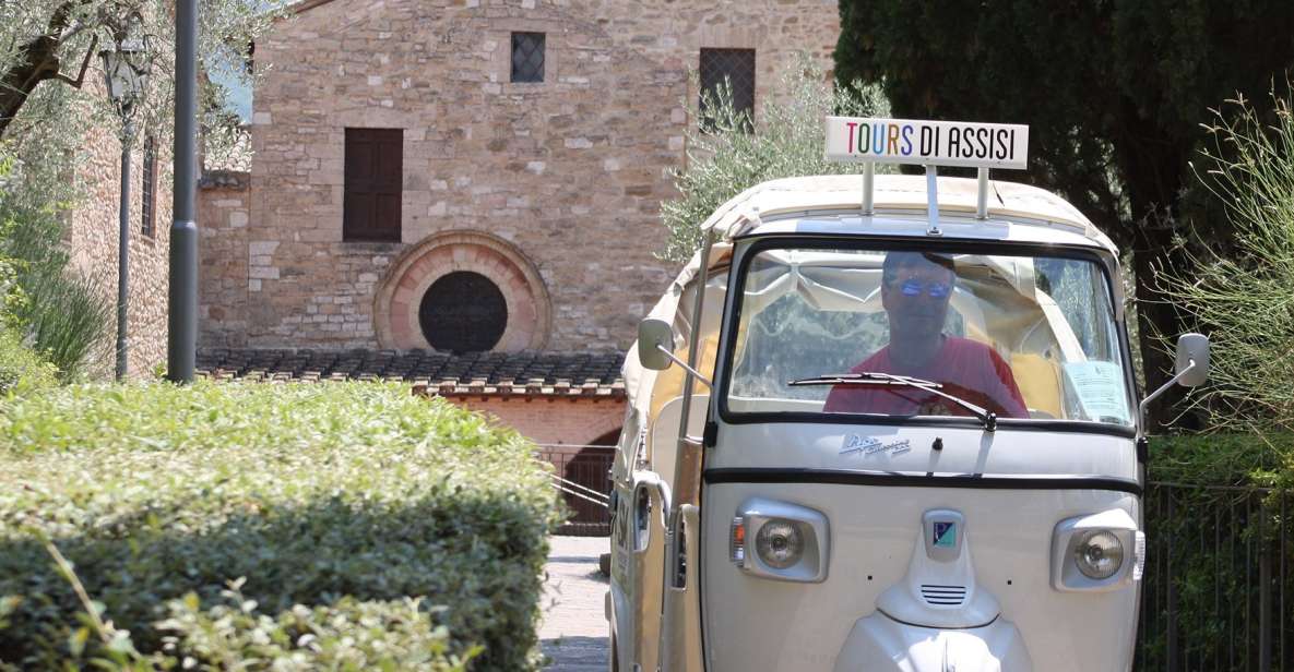 Assisi: The Life of Saint Clare Tour by Tuk Tuk - Porziuncola and St. Clare