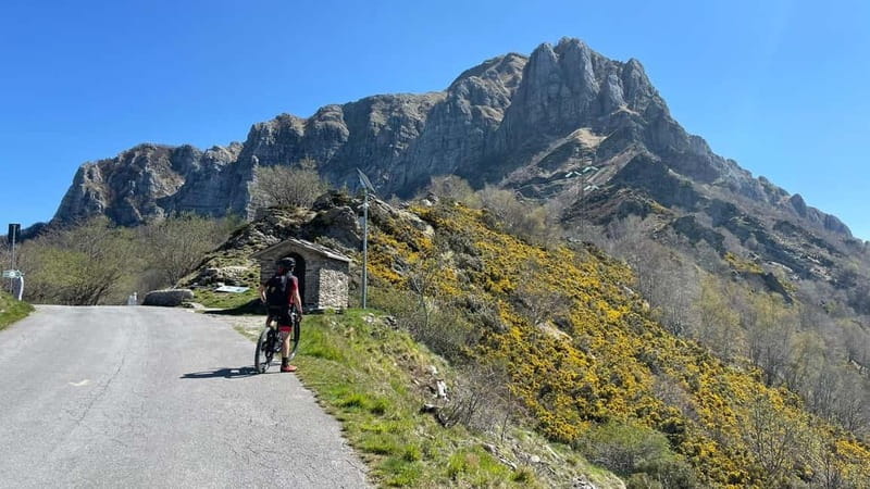 At the foot of Mount Corchia: E-Bike Tour in the Apuan Alps - An In-Depth Look at the E-Bike Tour in the Apuan Alps