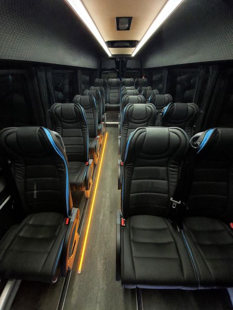 Athens Airport to Volos VIP Mercedes Minibus Private - Vehicle Options and Features