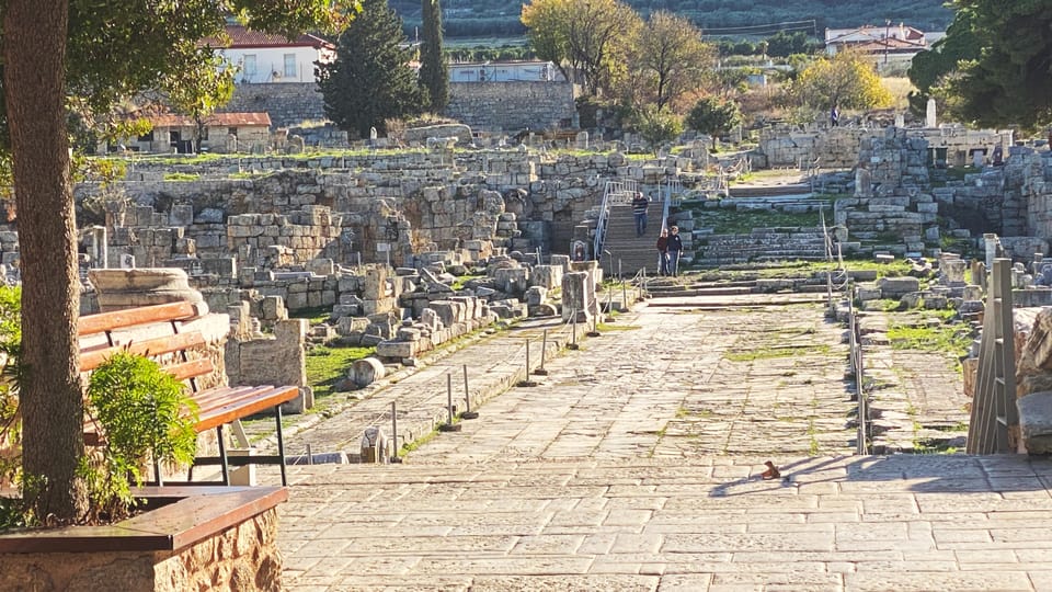 Athens: Ancient Corinth & Nafplio Full Day Trip with Swim - Scenic Drive & Nafplio’s Charm  