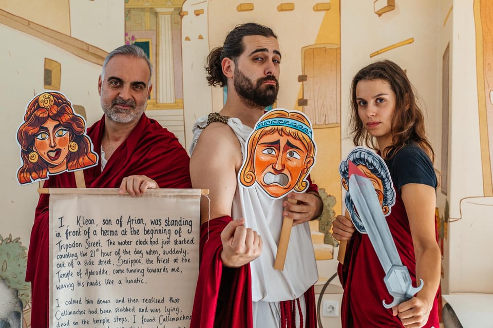 Athens: Ancient Greek Murder Mystery Experience - Key Points