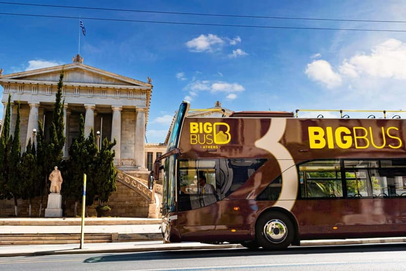 Athens: Big Bus Hop-on, Hop-off Tour by Open-Top Bus - A Practical Introduction to the Tour