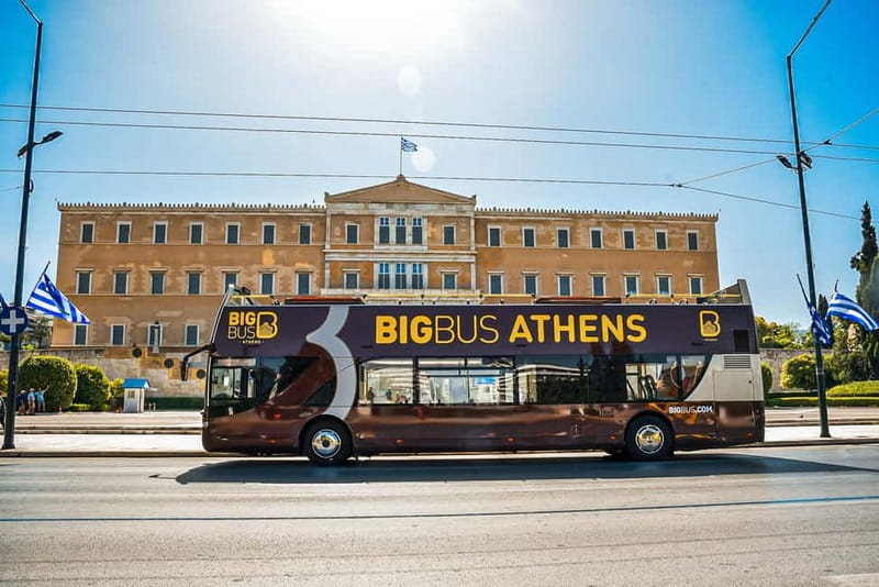 Athens: Big Bus Hop-on, Hop-off Tour by Open-Top Bus - What Traveling on the Bus Is Like