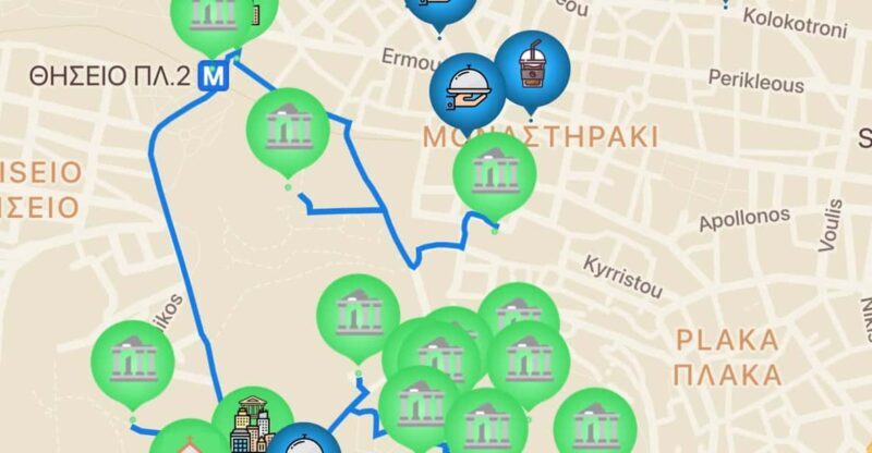 Athens: Custom tours inside an AI powered mobile app - What You Can Expect from the Athens pockeTour Experience