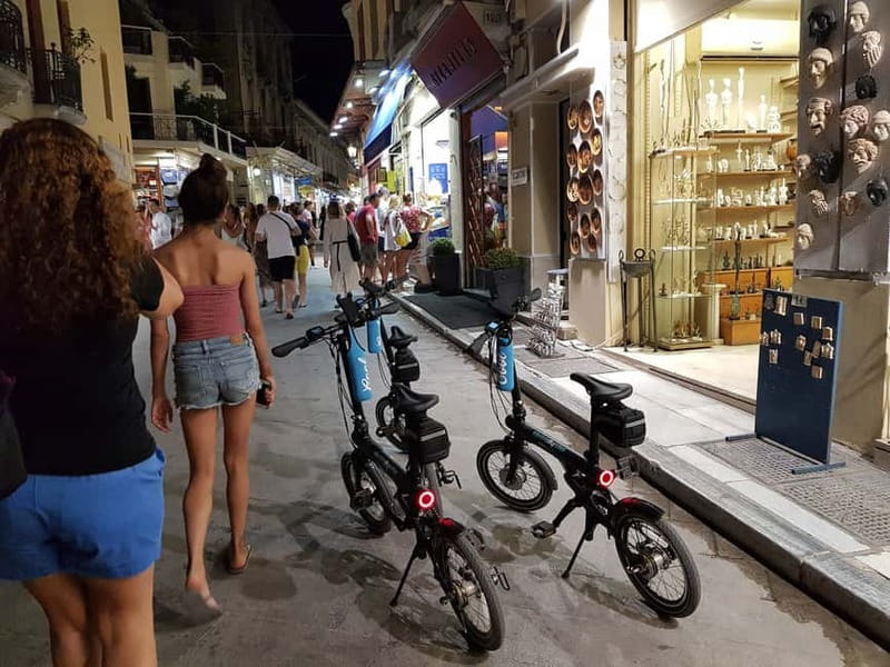 Athens: Discover the City Electric Bike Night Tour - Key Points