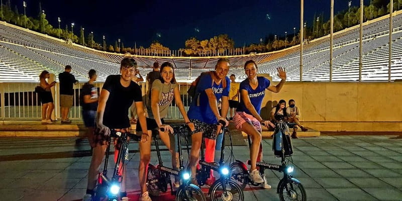 Athens: Discover the City Electric Bike Night Tour - The Experience in Detail