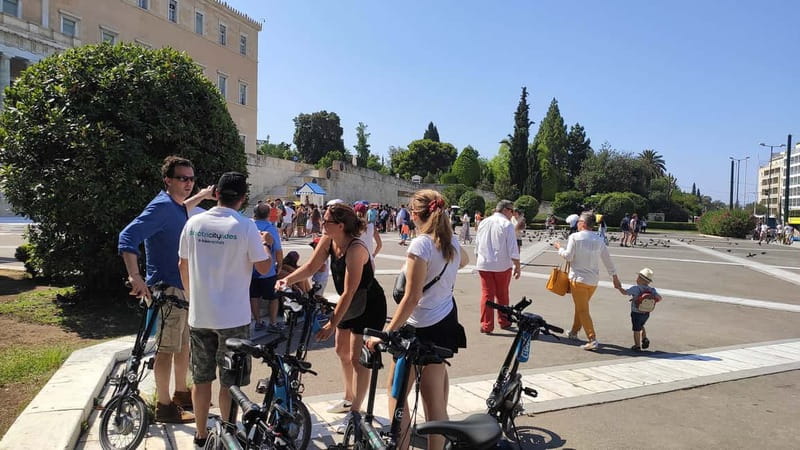 Athens: Discover the City Electric Bike Tour - Key Points