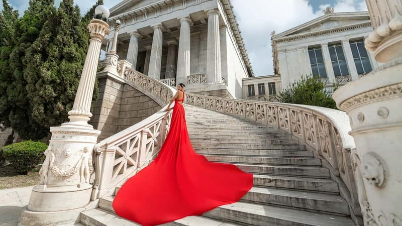 Athens: Flying Dress Photo © Photoshoot "Express package" - Practical Tips for Your Photoshoot
