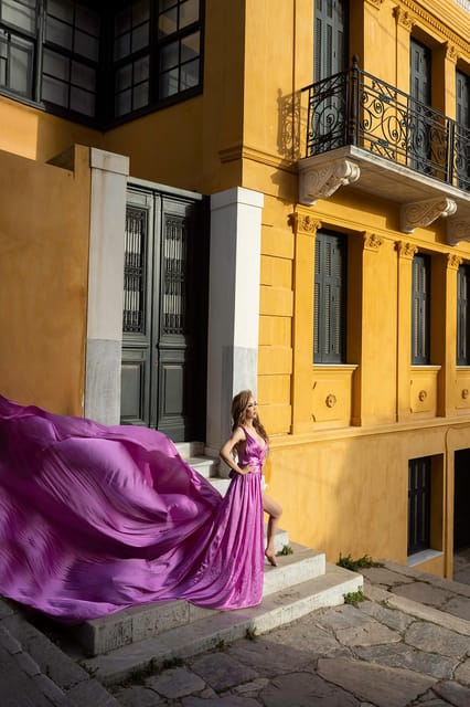 Athens Flying Dress Photoshoot - What to Expect from the Athens Flying Dress Photoshoot