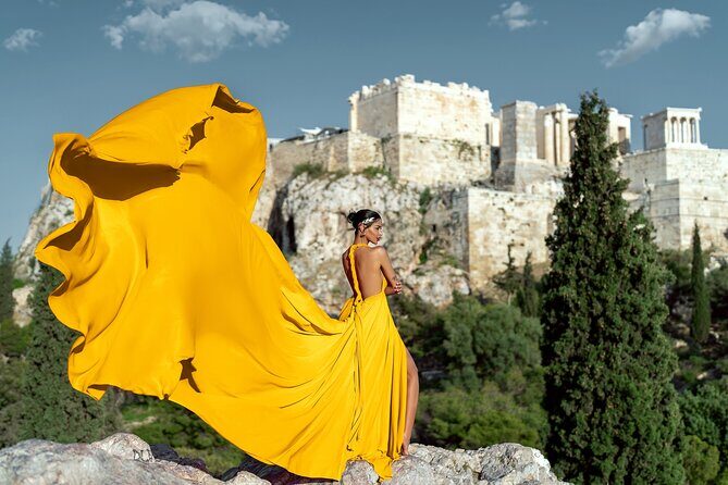 Athens: Flying Dress Photoshoot "Mr. President Package" - What Can You Expect During the Photoshoot?