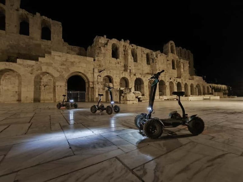 Athens: Guided Hidden Athens by ATV at Night - An Introduction to Athens by Night on ATV
