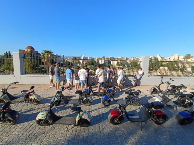 Athens: Premium Guided E-Scooter Tour in Acropolis Area - Itinerary Highlights