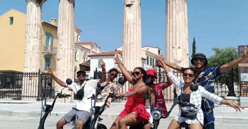 Athens: Premium Guided E-Scooter Tour in Acropolis Area - Tour Experience