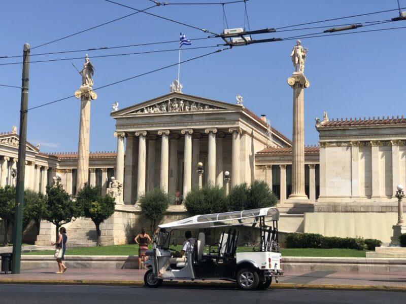 Athens: Private 3-Hour City Tour on Eco-Friendly Tuk Tuk - Highlights of the Tour