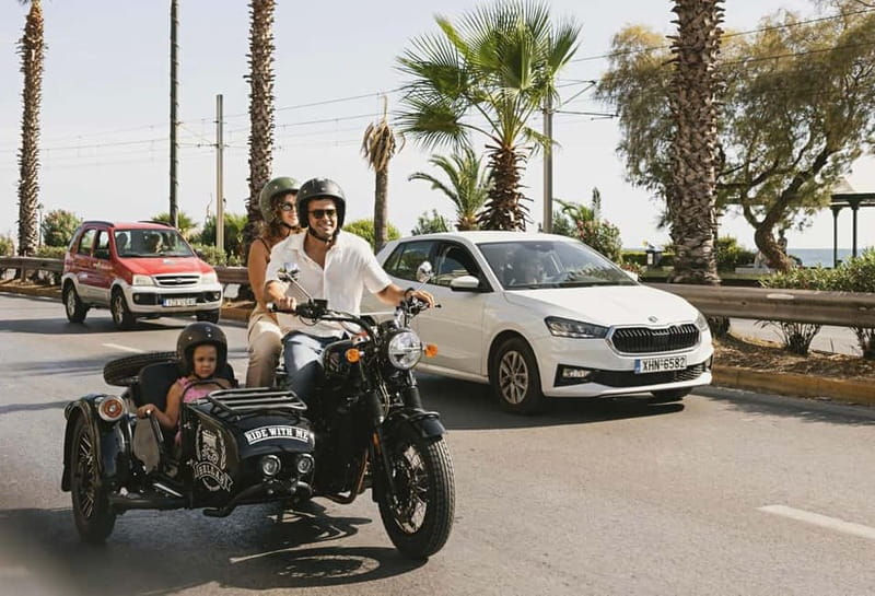 Athens Riviera: Sidecar Tour with swim at Lake Vouliagmeni - An Authentic Ride Along the Athens Riviera
