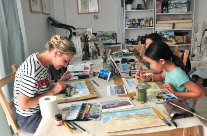 Athens: Watercolor Painting Workshop With Acropolis - Additional Information
