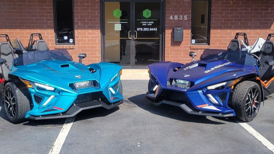 Atlanta: Self-Guided Slingshot Rental to Vickery Falls - Exploring the Slingshot Rental