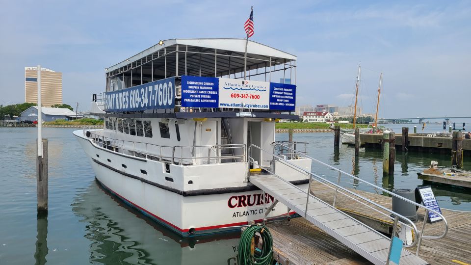 Atlantic City: Morning or Afternoon Skyline Ocean Cruise - Cruise Duration and Inclusions