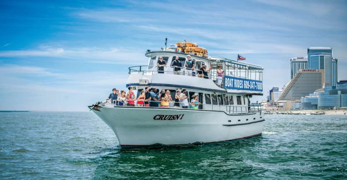 Atlantic City: Morning or Afternoon Skyline Ocean Cruise - Booking and Cancellation Policy