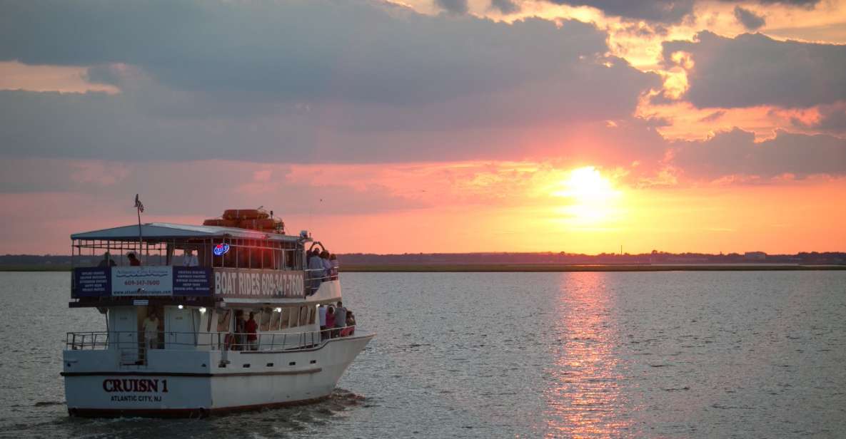 Atlantic City: Quiet Bay Cruise With Happy Hour Options - Cruise Details