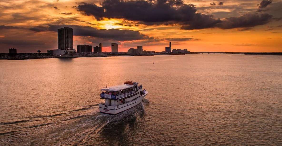 Atlantic City: Sunset Party Cruise With DJ - Key Points