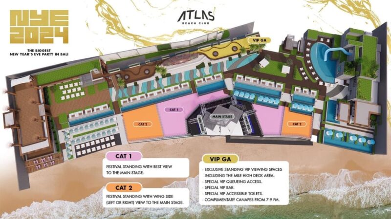 Atlas Beach Club Bali: AKON for Atlas New Year Eve 2025 - Good To Know