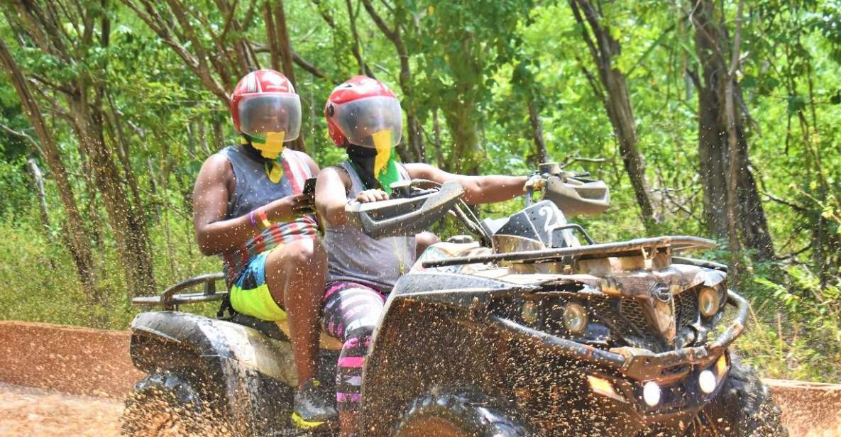 Atv Adventure and Ziplines With Private Transportation - ATV Experience