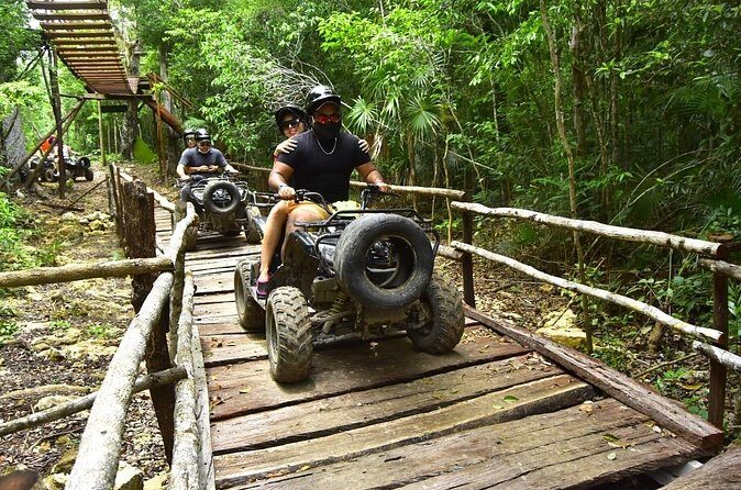 ATV Adventure with Zipline and Cenote Experience - Timing and Group Size